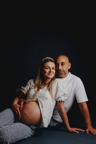 Babybauch-Fotoshooting