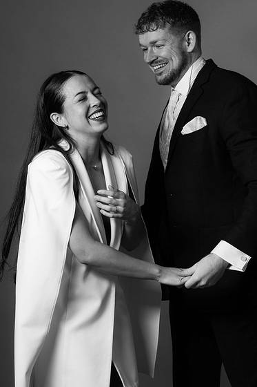Freunde-Fotoshooting