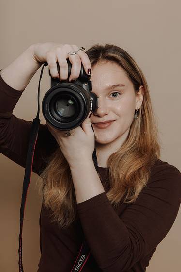 Fotograf im Studio