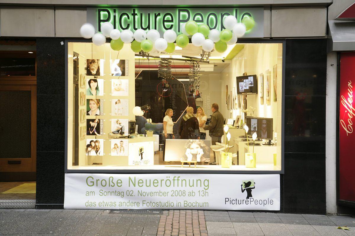 Eröffnung des ersten PicturePeople Studios in Bochum, 2008