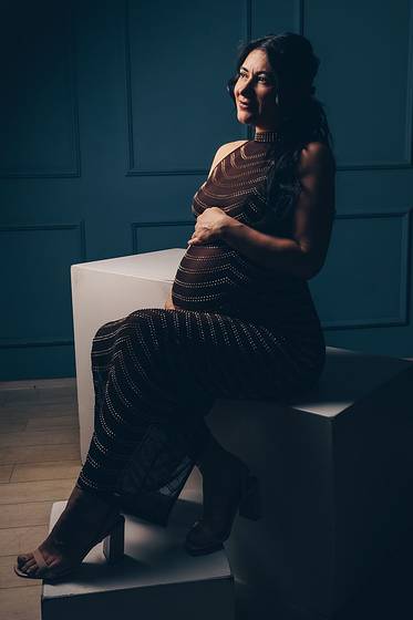 Babybauch-Fotoshooting