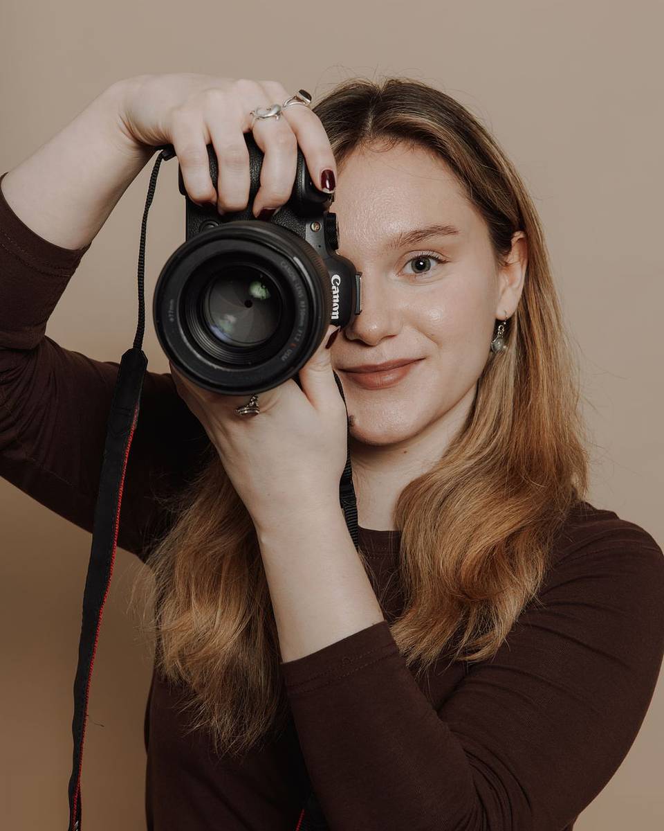 Fotograf im Studio
