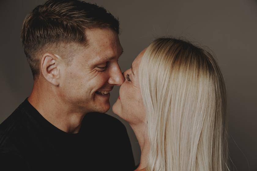 Paar-Fotoshooting