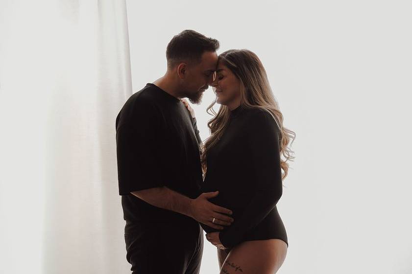 Babybauch-Fotoshooting